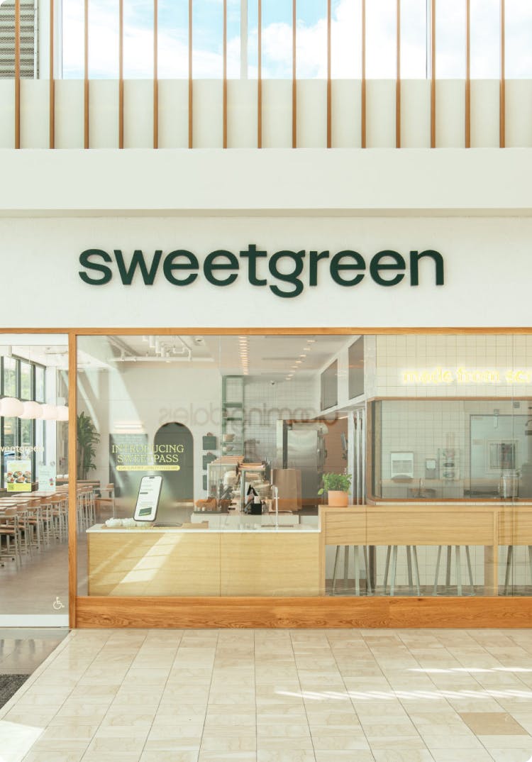 Sweetgreen storefront